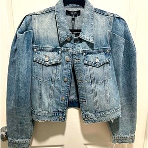 NWT 🩵HUDSON GIA Jean Jacket